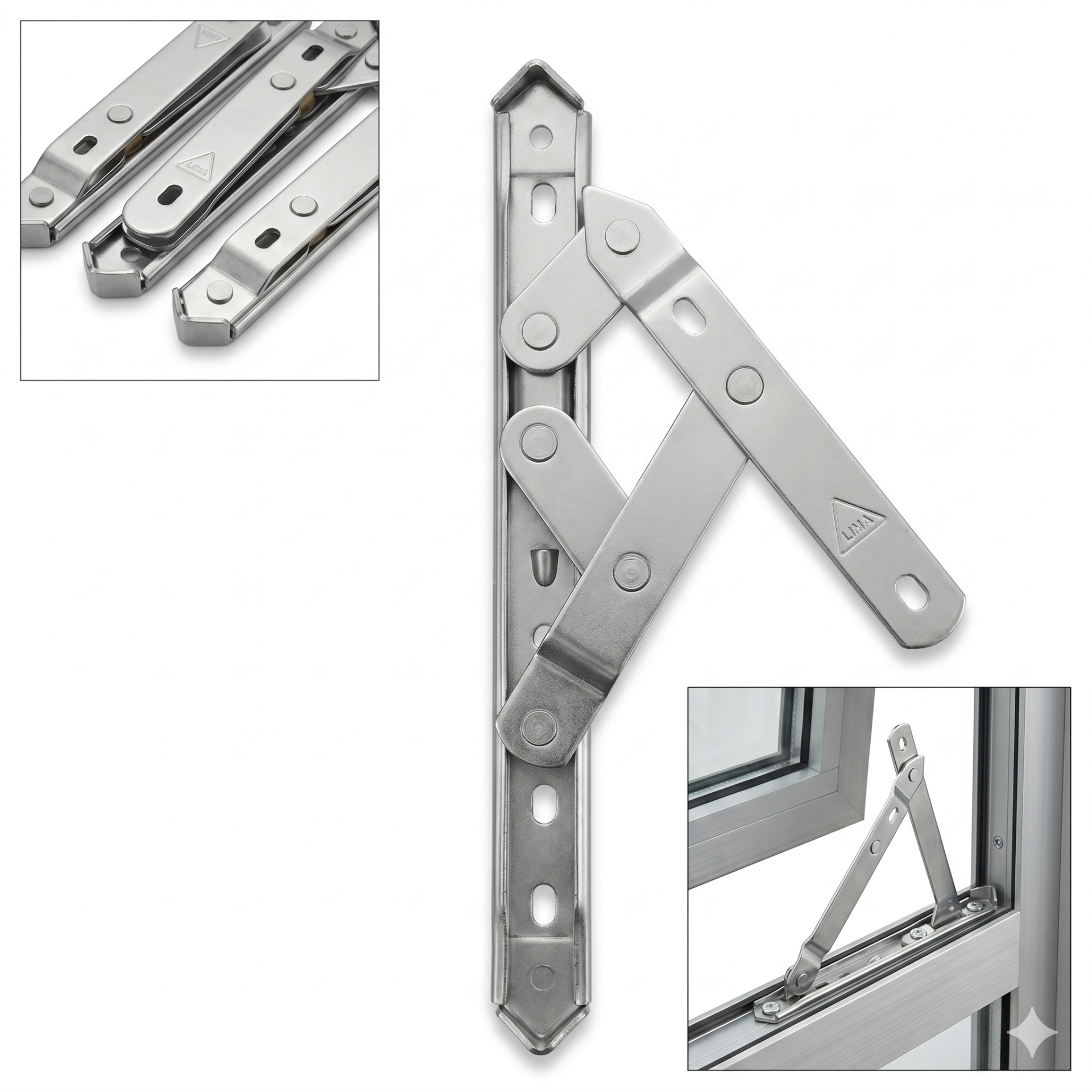 Brazo de 8" - Acero 430 — Ref ILBA-65.8