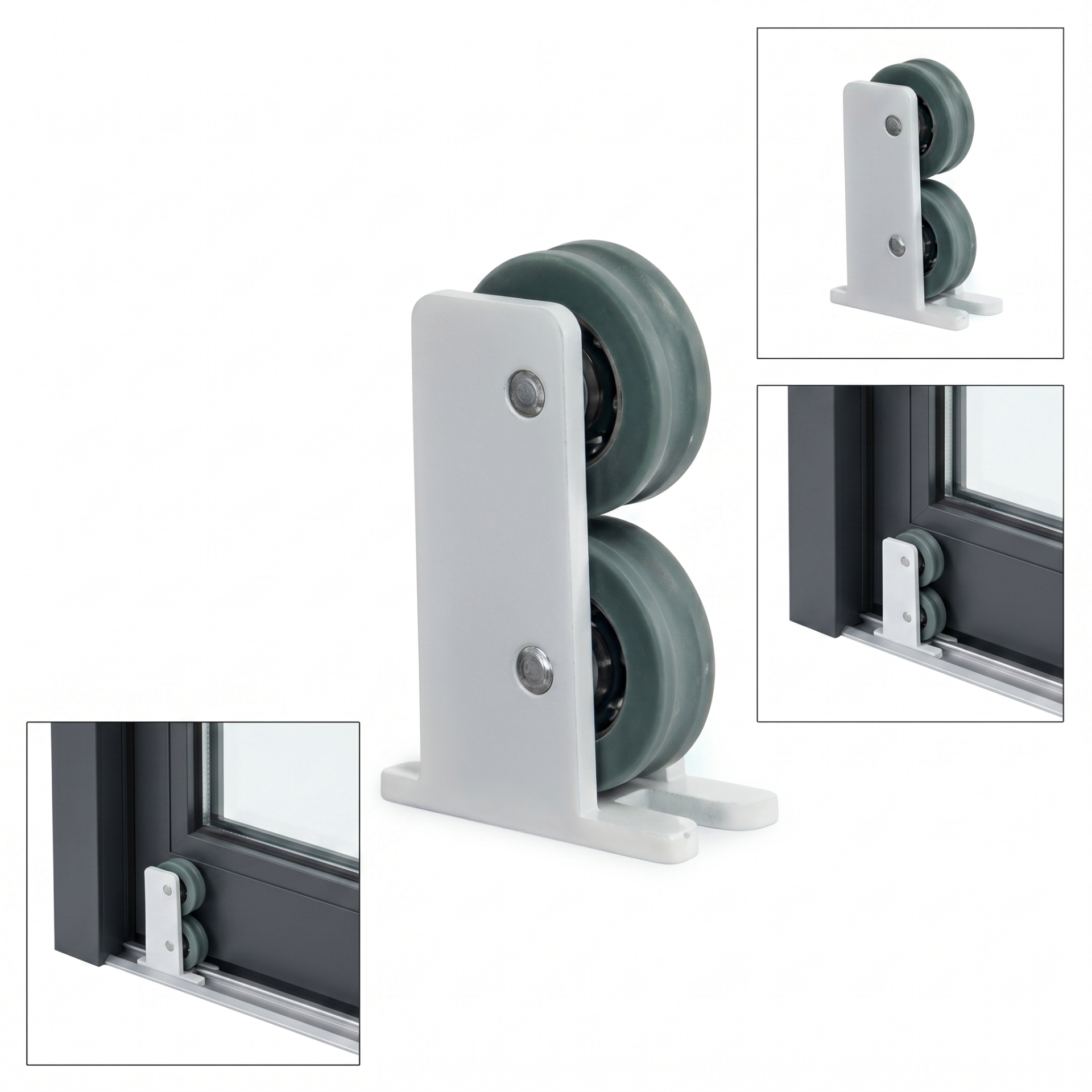 Rodachina doble para la 5020 — Ref ILRC-56A