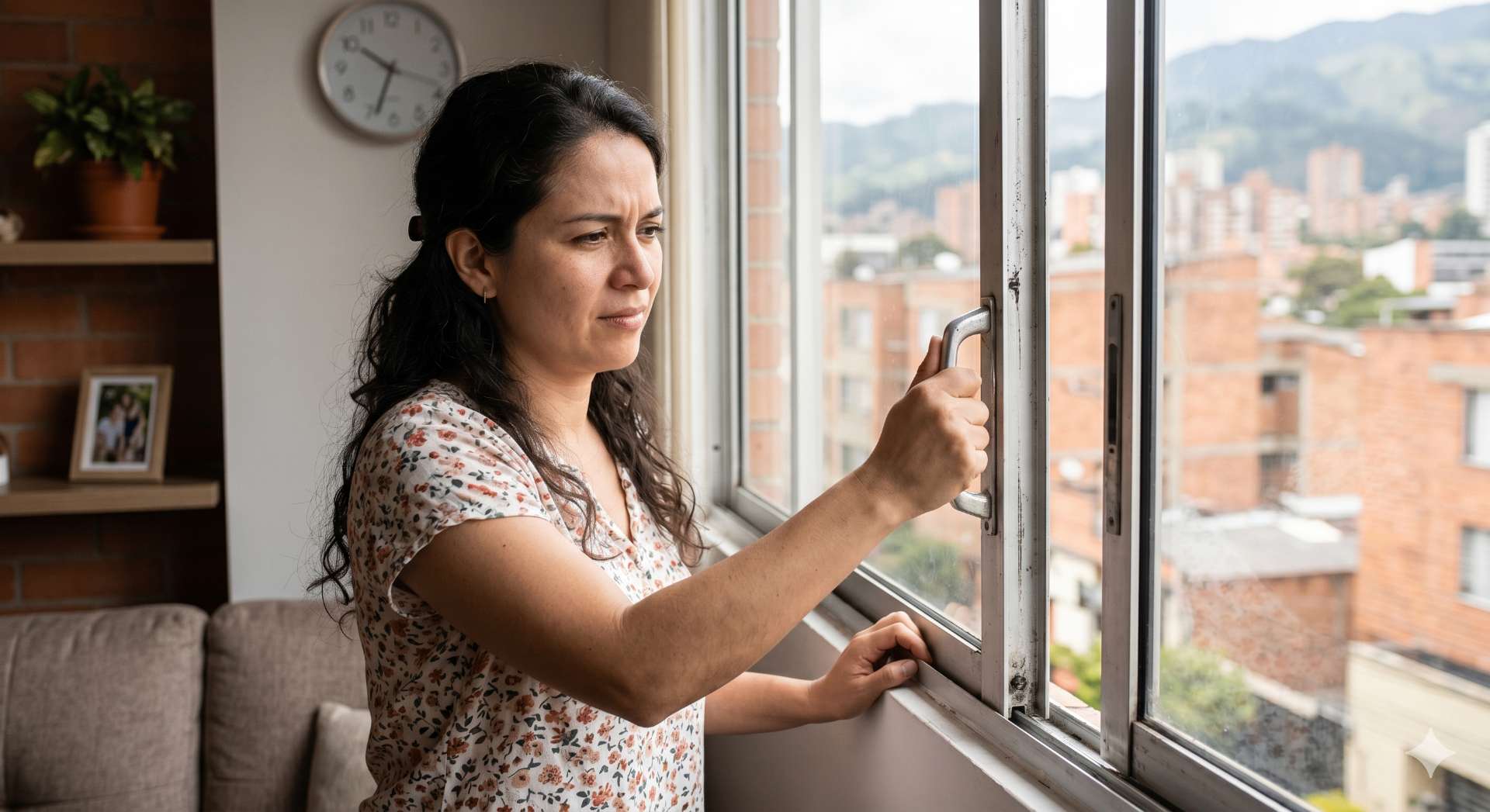 La ventana no cierra bien